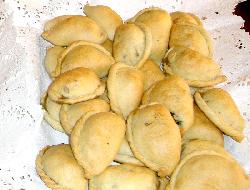 empanadas de pescado y chorizo