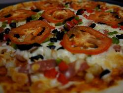 pizza con harina integral