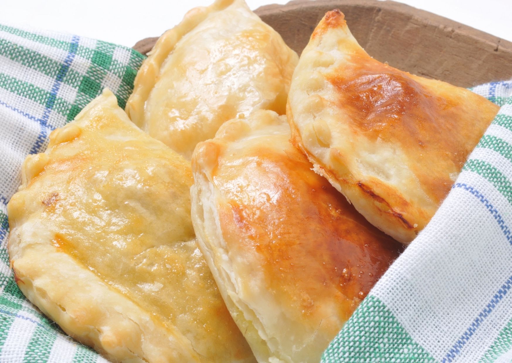 Empanadas de jamón y papas